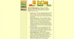 Desktop Screenshot of ireporting.com